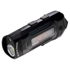 BLACKDOG 다기능 전술용 미니 손전등 CBD2550ZM048, 블랙, 1개
