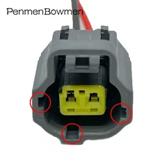 2 핀 자동차 냉각수 온도 센서 플러그 와이어 하네스 1JZ-GTE 2JZ-GTE Miata IAC 커넥터 For Toyota 178390, 1