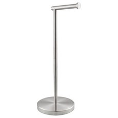스탠드형 휴지걸이 304스텐 화장지 스텐 거치대 악세사리, 1개, 솔질