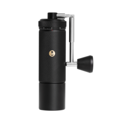 泰摩 Timemore 栗子S3 ESP 曜石黑手搖磨豆機 義式手沖咖啡 2025新款, 1個, 通用型磨豆機(手沖/義式),不加購, 黑色, 30ml