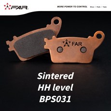 FAR HH等級金屬燒結來令片 煞車皮 CBR600RR/CBR1000RR/ZX10R/GSXR/R9/R6(後), 1個