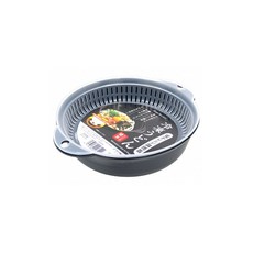 サナダ精工 微波爐專用冷凍烏龍麵調理保鮮盒1300ml，雙耳防燙PP5材質，台灣現貨, 黑色, 1個