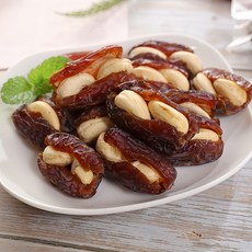 健康本味 手工椰棗腰果 零食 烘培 堅果 核桃糕 年貨 椰棗 紅棗, 1個, 手工椰棗腰果150克, 150g