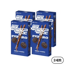 롯데제과 빼빼로 초코쿠키, 37g, 8개
