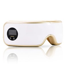 La Luna 라루나 눈가 에스테틱 에어 아이 마스크 실용적 토요일은 나니 하기에서 소개 핫 아이 마스크 씻을 수 있는 커버 첨부로 청결 일 선물 여성 남성 (골드), 상세페이지 참조, 1개, 1개입