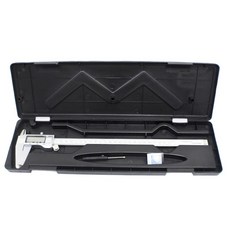 全金屬不銹鋼游標卡尺，提供6吋、8吋、12吋多種尺寸選擇，電子數位顯示，量測精準，堅固耐用，是您金屬加工、DIY製作的理想量測工具。, 1個, 【5626】12吋 300MM