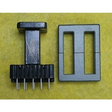트랜스 보빈+코아 (EE2229V10PIN) Base + Core (Transformer 개발용 자재), 1개