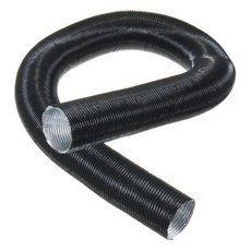 무시동 히터 온풍관 10M (42mm/60mm/76mm/90mm) 블랙/브라운, 블랙 90mm