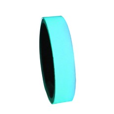 夜光螢光防水膠帶汽車改裝貼紙：高亮度發光警示，DIY舞台派對裝飾反光膠帶, 藍綠,寬2cm x長3m, 1個