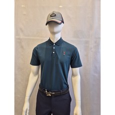 루이까스텔 남성 S/S 스윙 강아지 자수에리 히든 프린트 반팔티 7MOTS402X