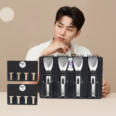 스틸 헤어 클리퍼 거치대 바리깡 정리 보관 홀더 미용기기 수납 케이스