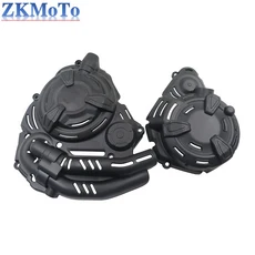 Yamaha T700 TENERE EXTREME EDITIO RALLY WORLD 2024 용 오토바이 엔진 클러치 Lgnition 커버 보호, 04 Black Set