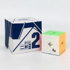 2X2 YJ MGC 2 큐브 스티커리스 22 자석큐브 선수용 큐브 222/30개이상 구매시 마론 8색펜 증정, 2X2 YJ MGC 2 (스티커리스), 1개