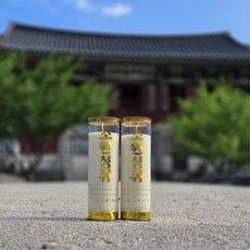 마라니 소원성취 식물성 5일초 천연팜유 법당초 기도초 신당초 불교용품 무속용품, 2개, 흰색