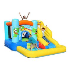 대형 워터슬라이드 아파트 물놀이장 야외물놀이 에어바운스, N. 5503 (전체 상업용 PVC 자료) (350x2, 1개