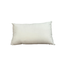 超細纖維舒適枕心, 白色, 1個