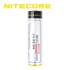 Nitecore 나이트코어 18650 4000mAh 세계최초 국내 KC인증 및 보호회로 장착 [ 공식수입정품 ] [ 국내재고발송 ], 1개, 1개입