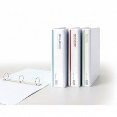 a4 pp 3공 o링 바인더 3cm 사무용 투명 서류철 사무용품 o링바인더 a4바인더