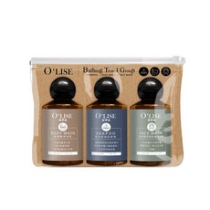 【O’LISE 歐黎絲】旅行洗沐組50ml /洗髮乳/沐浴乳/洗面露, 1個