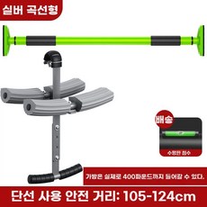 걸이형 거꾸리 매달리기 거꾸로 허리 스탠다드 발걸이, 1, H. 실버 후크 + 105x124cm 막대