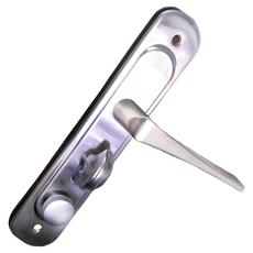 C.O.E 銀色Ｉ型三段式連體鎖 E-518, 1組