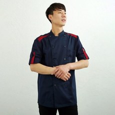 男女通用 日韓中西 捲起 廚房 廚師服 廚師服 廚師服 衛生服 3種