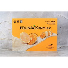 무설탕 무첨가 건강간식 제주감귤칩 화이트초코 / 4.8g, 57.6g, 1박스