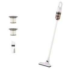 캐치웰 다용도 미니멀 투인원 무선 스틱청소기, 퓨어화이트, MT7