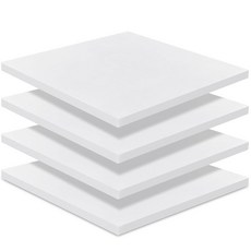 4팩 45 고밀도 프로젝트 소파 18 교체 DIY 7CM 또는 덮개 의자 상업용 18인치 다이닝 쿠션 패딩 스퀘어, 2" x 22" x 22"