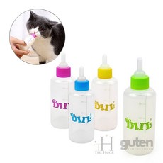 더휴즈 반려견 젖병 강아지 고양이 애견수유용품, 60ml, 1개