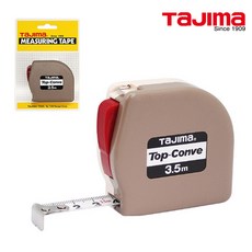 타지마 TOP-35B 벨트클립형 자동 단면 줄자 3.5Mx13mm, 3.5Mx13mm (TOP-35B)