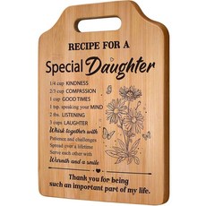 Milcier 여성용 우정 선물 여성 우정을 위한 생일 선물 독특한 베스트 프렌즈 도마 여성을 위한 가장 친한 친구 크리스마스 선물 절친 BFF, Daughter