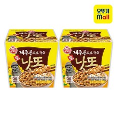 [본사직영] 오뚜기 제주콩으로만든생낫또 168g 2개