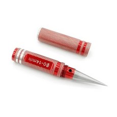 RC카 자동차 RC 원격 제어 모델 DIY 수정 유지 보수 도구 스틸 쉘 홀 오프너 티타늄 도금 하드 리머 드릴, 3) 빨간, 1개