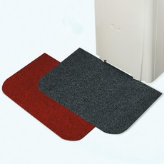 다앤몰 정수기매트 30x45cm 논슬립 물튐방지 급식 음수대 식당바닥 물기흡수매트, 30x45cm(반라운드), 차콜