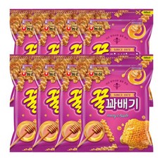 농심 꿀꽈배기(지퍼 대), 300g, 8개