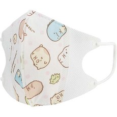 스케이터(Skater) 3중 구조 부직포 입체 마스크 어린이용 7매 스미코구라시 MSKS3N-A