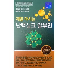 난백실크 마시는 알부민, 1박스, 15ml