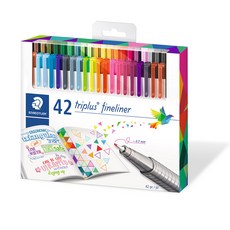 스테들러 트리플러스 화인라이너 42색 세트 334 C42, 단품, 1개