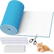 WAWINY 에어 벤트 필터 키트 - 50.8 x 228.6cm(20 90인치) 소재에 맞게 절단 MERV 8 정전기 미디어 롤 홈 플로어 천장 AC HVAC RVC, 20" x 90"