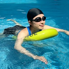 哆哆購 戶外救生棒跟屁蟲游泳圈 腋下圈 泡沫漂浮板, 1個, 青穎綠/5合1功能/免充氣款,主浮漂（承重大約160斤）