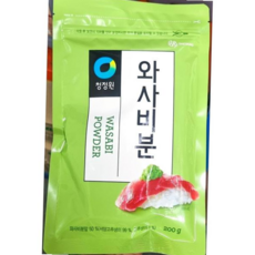 겨자 대상 튜브형 200g 간장 와사루 와사비 가품 와사비분말 와사 움 조미료 양념 소스, 본상품