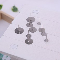 짱패브릭 (10개)유리인형눈알핀대/인형눈핀대/유리눈핀대, 8mm, 1개