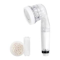 블랑닷 이중필터 정수기 싱크대 세면대 수전 헤드 필터, 깨끗한 물 2개월 세트, 1개