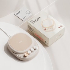 소싱 스마트 머그 워머 무소음 온도조절 머그인덕션, 1개, 부르고뉴 냉온가능