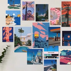 감성아트몰 인테리어 포스터 세트 모음 4탄 감성 엽서 빈티지, 만화