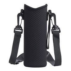 오왈라용 네오프렌 물병 조절 가능한 어깨 운반 달린 24oz 커버 절연 끈이 가방 텀블러