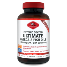 OLYMPIAN LABS Omega 3魚油軟膠囊 1800mg, 1罐, 60顆, 1罐