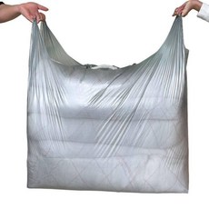 대형 플라스틱 백팩 이사 포장용 두꺼운 손잡이 이동식 가방 내구성 강화