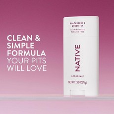 네이티브 데오드란트 블랙베리 그린티향 75g